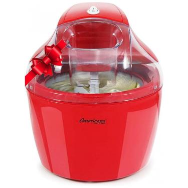 Imagem de Americana Máquina de Sorvete Automática 1,5L de Capacidade, 110v, ELITE GOURMET EIM 1400R, Vermelho