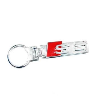 Imagem de Chaveiro Audi Sline S6 A1 A3 A4 A5 A6 Q3 Q5 Q7 Tt Rs Cromado - STERK