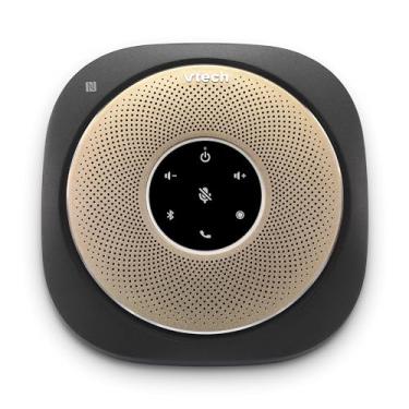 Imagem de VTech VCS601-2 Viva-voz Bluetooth para conferência – Captador de voz premium de 360° com 6 microfones, conexão NFC inteligente, tempo de chamada 24H com áudio HD, carregamento reverso USB C,