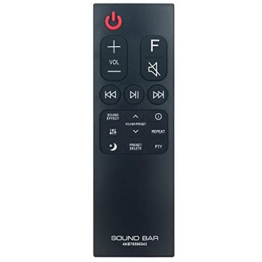 Imagem de AKB75595342 Controle remoto de substituição aplicável para LG Sound Bar SL5Y SL6Y SL7Y SN6Y SL6YF