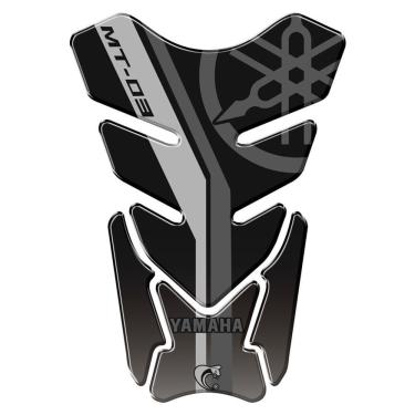 Imagem de Protetor De Tanque Adesivo Moto Yamaha Mt03 Preto Preto
