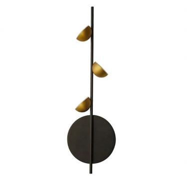 Imagem de Arandela Graviola Dourado - Preto - Branco