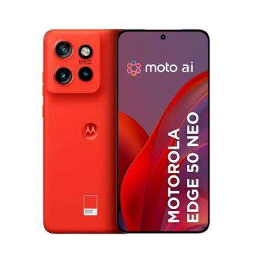 Imagem de Smartphone Edge 50 Neo 256GB 5G 6,4 Polegadas Motorola Vermelho