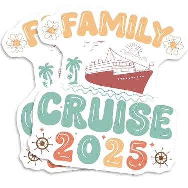 Imagem de Ímã Family Cruise 2025 - Viagem de Férias Lembrança Navio Férias Viagem Náutico Bonito Geladeira EPLM0095-5 Polegadas Pacote com 2