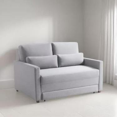 Imagem de Sofá Cama Aura Linho Clássico 2 Lugares 1,48m - RINCÃO