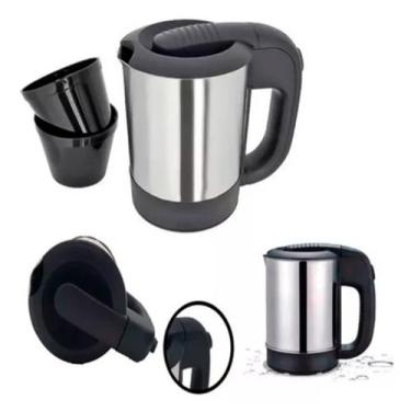 Imagem de Chaleira elétrica - BBG, preto e inox, 500 ml