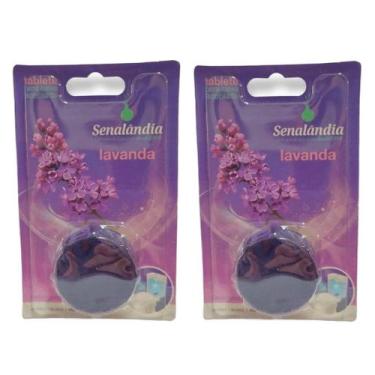 Imagem de 2 Desodorizador Sanitário Lavanda Marine Cítrico Perfume Pastilha Chei