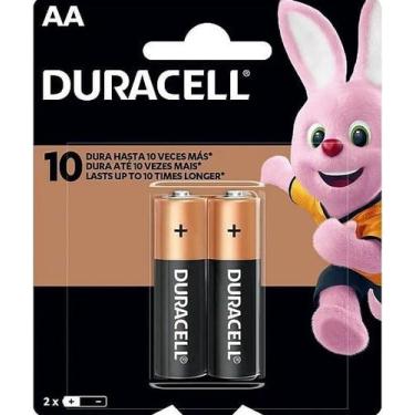 Imagem de Pilha Alcalina DURACELL (AA2) Pequena Cartela com 2Un