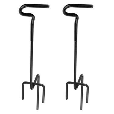 Imagem de Fuoequl Acessórios de caça de arco composto para prática de alvo no solo, 2 peças