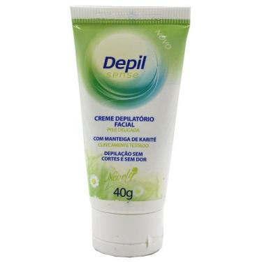Imagem de Creme Depilatório Facial Depil Sense Pele Delicada 40g - Neorly