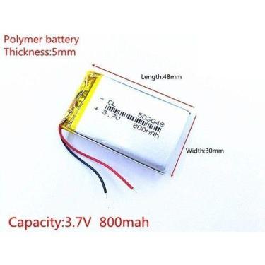 Imagem de Bateria Ciclocomputador Para Bike Bryton 530 Gps 523048 - bgb