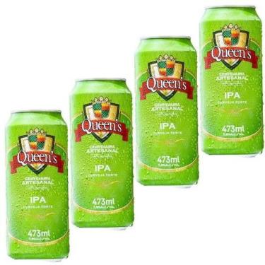 Imagem de Cerveja Queens Ipa Lata 473 Ml - QueenS Cervejaria