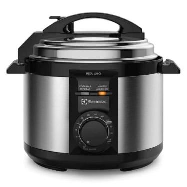 Imagem de Panela de pressão electrolux elétrica 3l inox efficient timer por rita