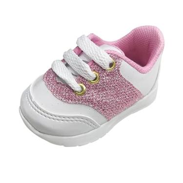 Imagem de Sapato Tenis Infantil Para Bebe Menina Sapatinho Calçados Rosa (Rosa, BR, Bebê, Numérico, 17)