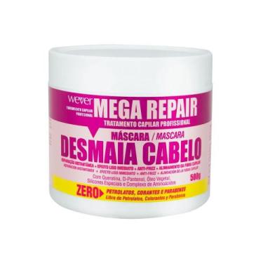Imagem de Máscara Desmaia Cabelo Mega Repair 500g - Wever Cosméticos