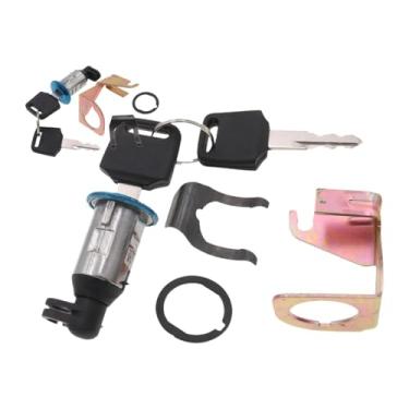 Imagem de MotiveTech Conjunto de Chaves de Trava de Capota de Assento Assentos Barril Motocicletas ATV Kart Acessórios para Bicicleta Conjunto de Trava de Assento de Motoc