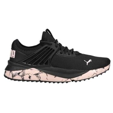 Imagem de PUMA Pacer Future Marble Tênis feminino, Puma Preto/PUMA Preto/Rosa Giz, 38