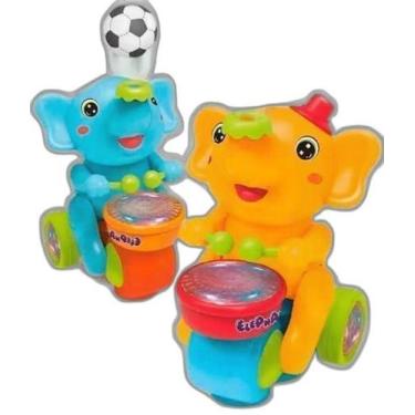Imagem de Elefantinho Que Dança E Toca Música Luzes Led Diversão - King
