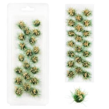 Imagem de SOFPLATE 1 caixa, 20 peças, modelo de trem, grama, estática, cenário, grama, resina, verde, artificial, espessa, planta, modelo, ferrovia, cenário, suprimentos para trem, paisagem, ferrovia, areia