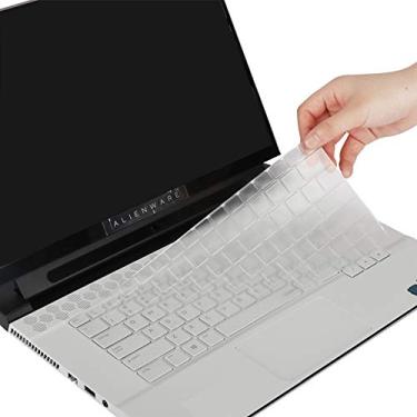 Imagem de Capa de teclado para laptop Dell Alienware m15 R2 R3 R4 15,6 jogos, acessórios para laptop Dell G7 17-7700 (não serve para m15 R5 R6) - TPU