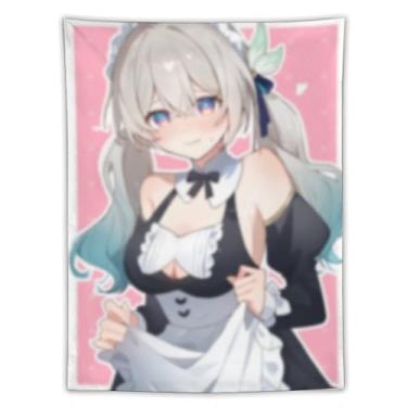 Imagem de LIEGBMEU Sexy Bikini Hot Anime Girl Tapeçaria 152.4 cm x 203.2 cm Interior Exterior Wall Quilt Art Decoração de Tapeçaria Caprichosa, AF166