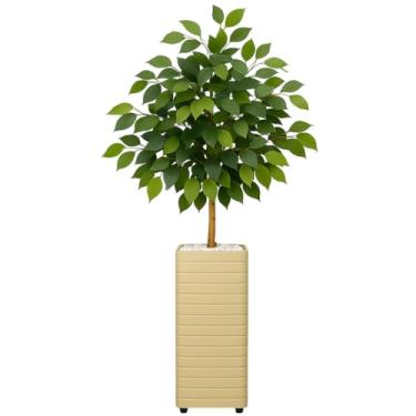 Imagem de Planta Artificial Grande com Vaso Decorativo – Arranjo Realista para Sala, Quarto e Escritório