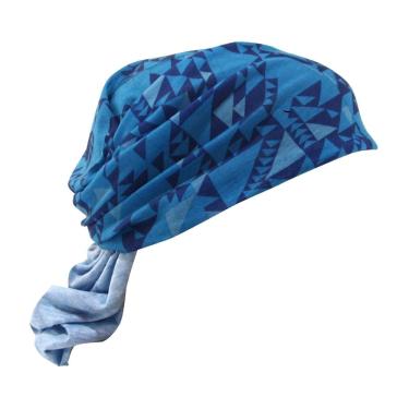 Imagem de Bandana Nautika Logic Azul 48x24cm 100% Poliéster FPS 50+