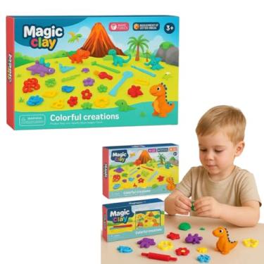 Imagem de Kit Massinha de Modelar Infantil para Crianças, Brinquedo Educativo