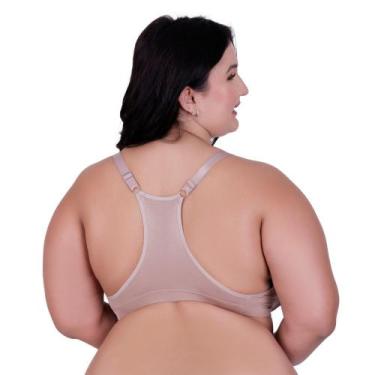 Imagem de Sutiã Plus Size Reforçado Nadador Bojão Soutien Grande - Naka Modas, B