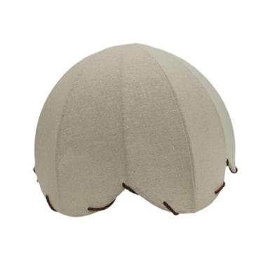 Imagem de Fenteer Abajur de tecido, acessórios para decoração de casa, abajur pendente, para café, fazenda, cabeceira, sala de jantar, Sem Borla 20cmx30cm