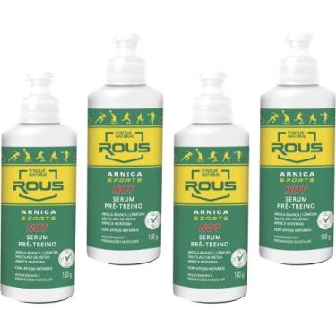 Imagem de 4UN Sérum Pre Treino Arnica Sports Hot 150G D'agua Natural - D'Água Na
