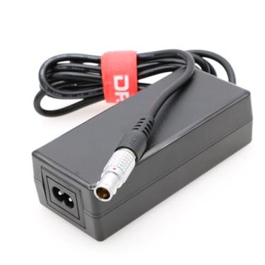 Imagem de DRRI Carregador de bateria GEV242 Fonte de alimentação CA de 5 pinos para bateria externa Leica GEB371 estação total GPS TPS