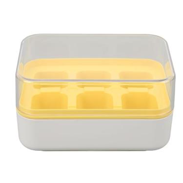 Imagem de RiToEasysports Fabricante de Cubo de Gelo Fácil de Liberação Bandeja de Cubo de Gelo de Molde de Molde Flexível Com Fácil Liberação, Tampa Transparente, Design Empilhável, Materiais Seguros para