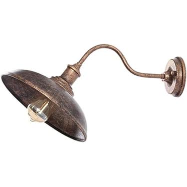 Imagem de Lâmpada De Parede Externa à Prova D'Água Ti-rust Para Parede Externa à Prova D'Água Simples De Parede De Parede De Varanda Fazenda Retro, Bronze