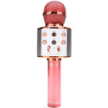 Imagem de Microfone Karaoke Sem Fio Bluetooth Caixa Som