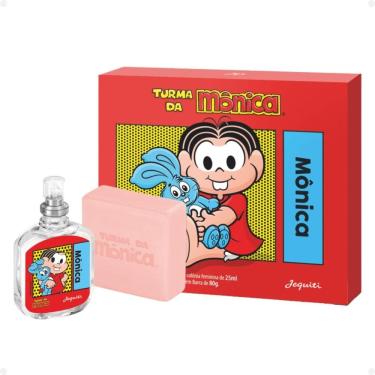Imagem de Kit Jequiti Turma Da Mônica: Estojo Mônica Com 1 Colônia 25ml e 1 Sabonete 80g