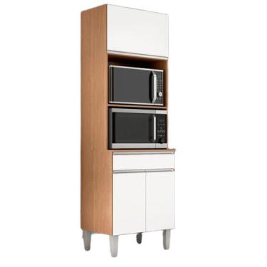 Imagem de Armário Paneleiro Duplo Torre Quente 2 Portas Andreia AJL Móveis - Móv