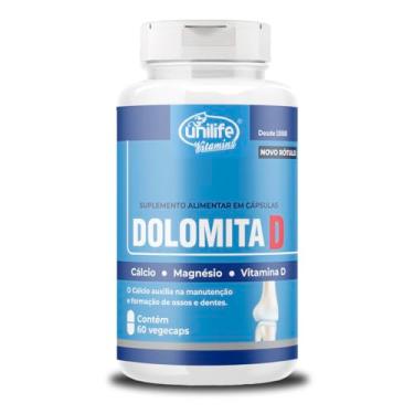 Imagem de Dolomita D 950mg 60 cápsulas Unilife