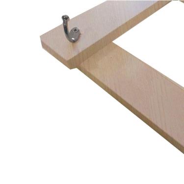 Imagem de Cabideiro de Parede Sanfona Madeirado Em Mdf