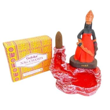 Imagem de Kit Incensário Cascata Com 10Un De Incensos-Selecione Modelo