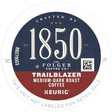 Imagem de Cápsulas de Café Torra Média escura 20u Keuring Kcup 1850, FOLGERS COFFEE, Marrom