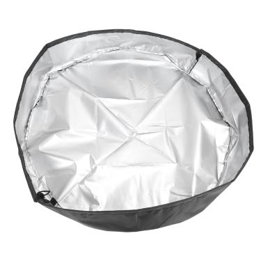 Imagem de Cryfokt Capa para Banheira de Gelo, Cordão à Prova de Sol, Tecido Oxford, Cobertura para Banheira de Gelo, à Prova de Poeira para Ambientes Internos (C 120x60x0,3cm / 47,2x23,6x0,1 pol.)