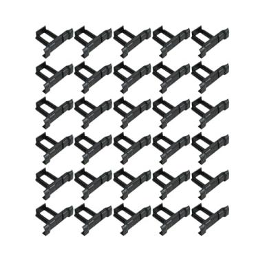 Imagem de BLWOTMOR 30 Peças de Clipes de Drenagem de Painel Solar, Manutenção de Módulo Fotovoltaico, Remoção Prática de Lama