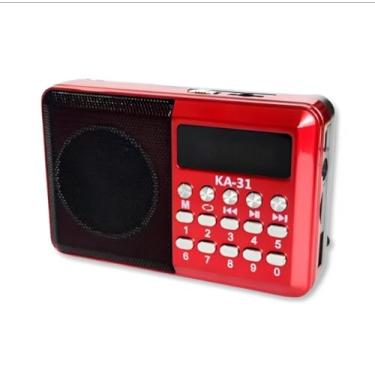 Imagem de Rádio Portátil De Bolso Digital Fm Pendrive Aikino Usb Jd-31