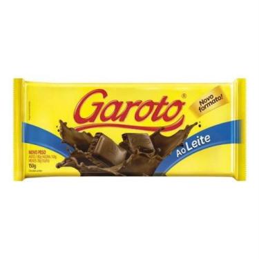 Imagem de barra de chocolate garoto