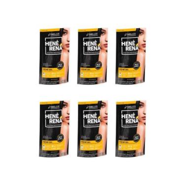 Imagem de Hene Rena 180G Preto Natural - Kit Com 6Un - Embelleze