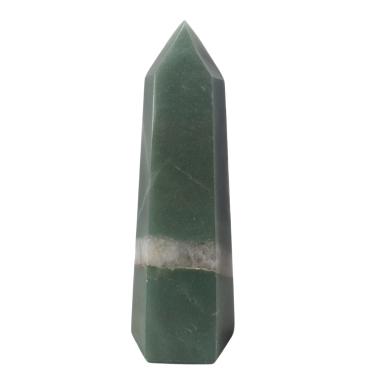 Imagem de Pedra Natural Ponta Aventurina Verde Misto 900 gramas