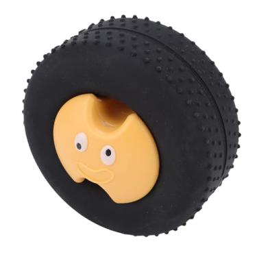 Imagem de AYNEFY Brinquedo Interativo para Cães Com Distribuição de Deleite, Alimentador Lento de Silicone, Design de Pneu de Quebra-cabeça para Cães Com Alívio de Ansiedade e Controle de Parcela