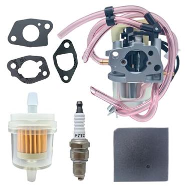 Imagem de Mikatesi Conjunto de carburador Huayi. Compatível com Predator 3500 Watts Inverter Generator 63584 com filtro de ar do gerador do inversor