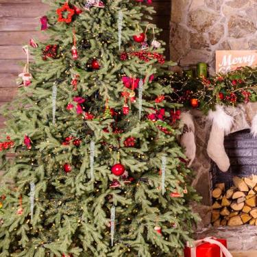 Imagem de Enfeites de gelo de Natal, lindos pingentes de gelo transparentes, ornamentos de cristal portáteis com forma de barra de gelo para decoração de festa de inverno ao ar livre ou interna (6 peças)